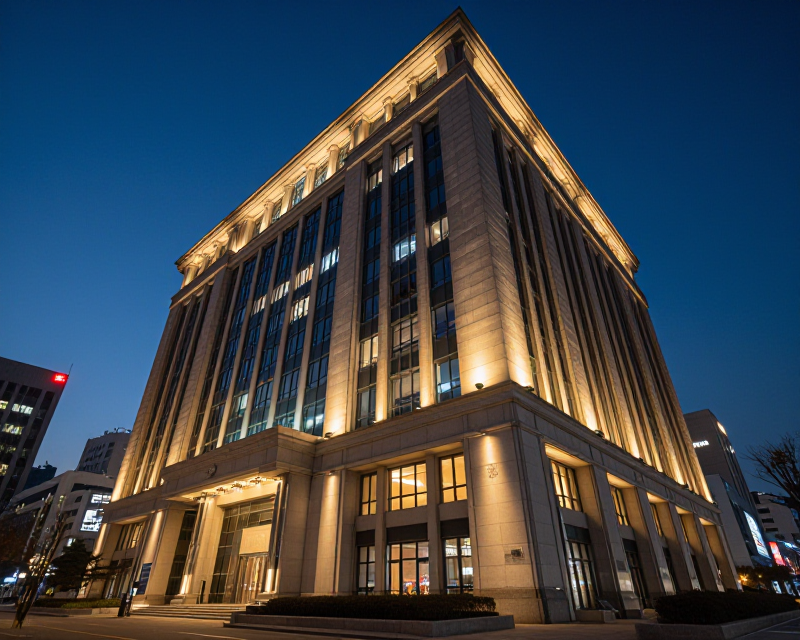 Symbolic Korean Courthouse