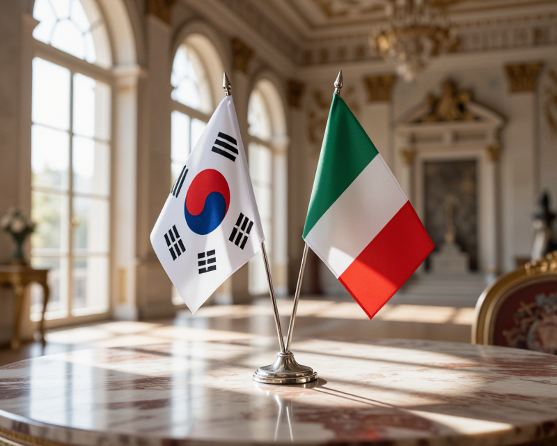 Symbolic Diplomacy between Korea and Italy