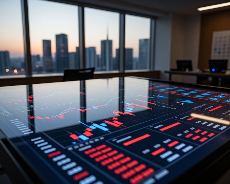 Stock Market Digital Display