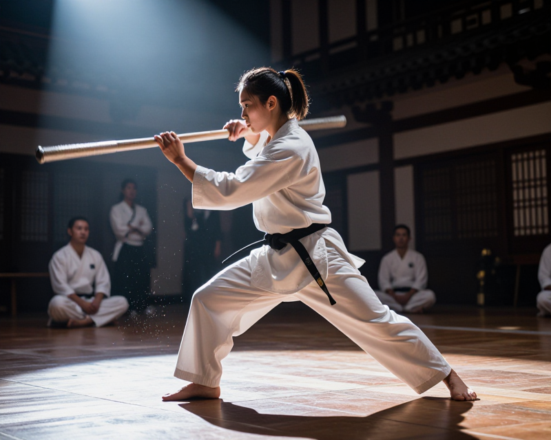 Wushu Athlete Performance