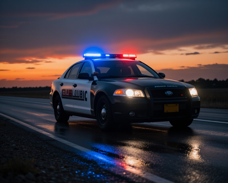 Dramatic Law Enforcement Atmosphere