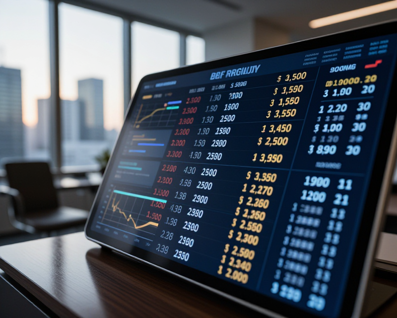 Financial Dashboard in Seoul