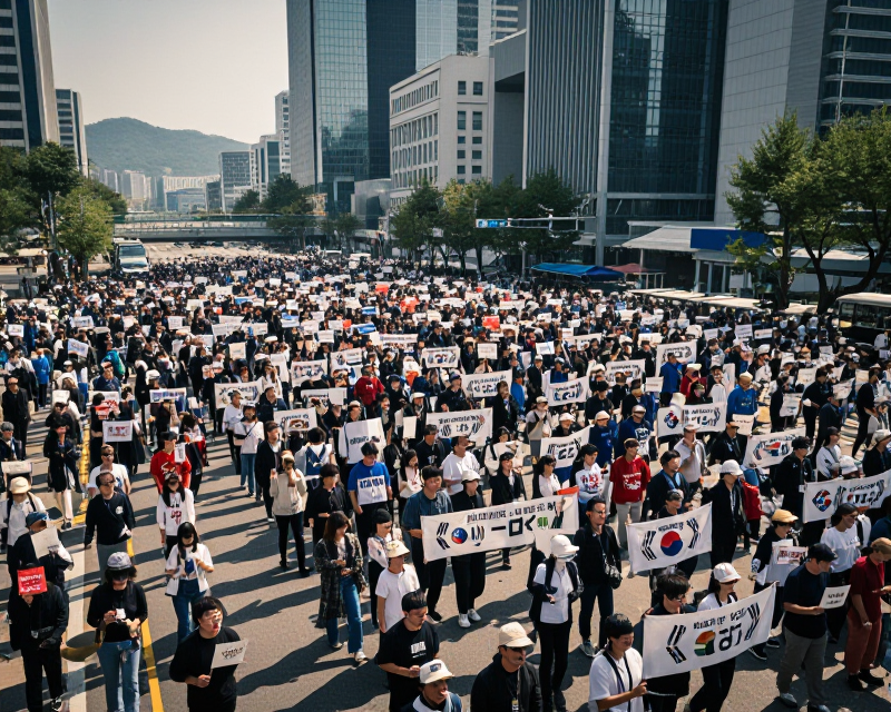 Protest in Seoul