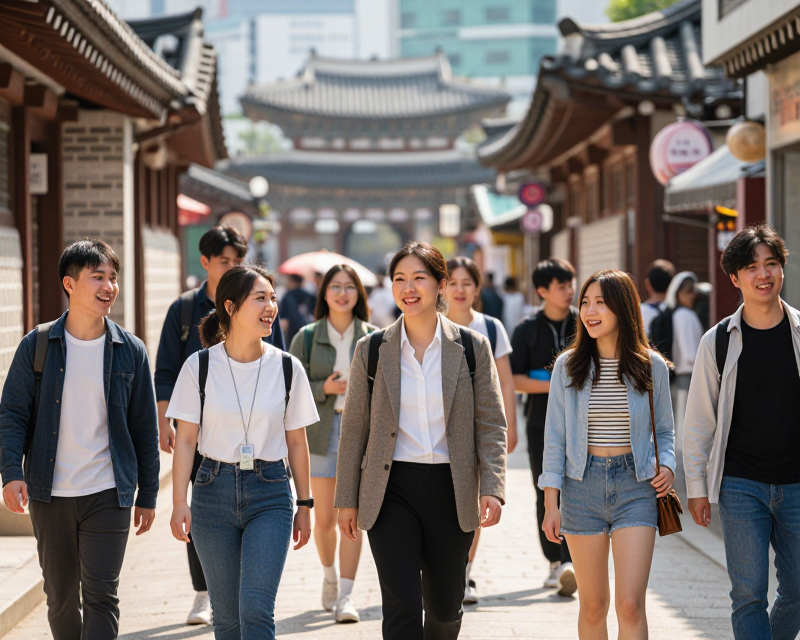 Vibrant Seoul Tourism Scene