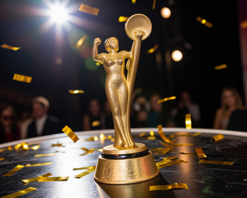 Golden Music Award Trophy