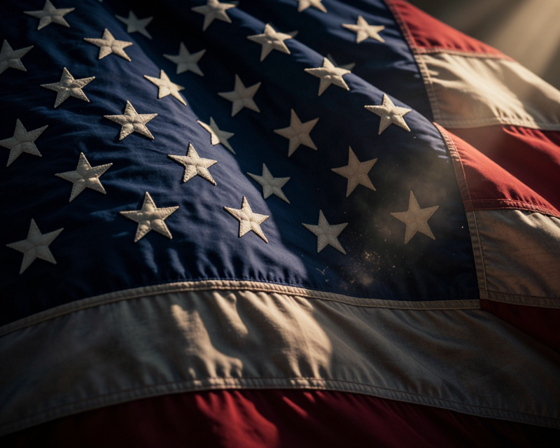 Symbolic American Political Tension