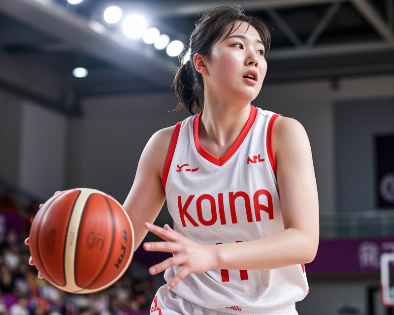 South Korean Women's Basketball Victory