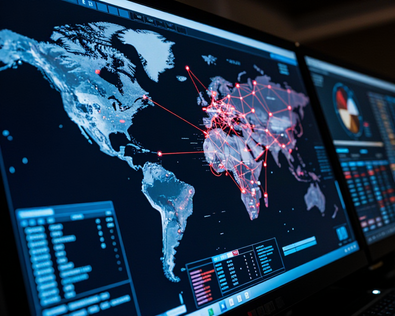 Cybersecurity Investigation Concept